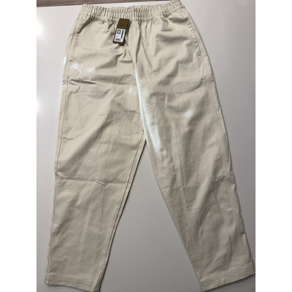 Puma Porsche League Turbo Club Lifestyle Pants Men's L‎ Alpine Snow 632674 09